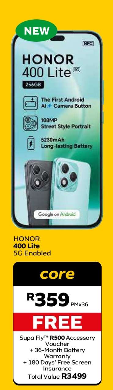 HONOR 400 Lite