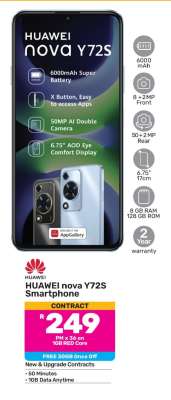Huawei Nova Y72s Smartphone