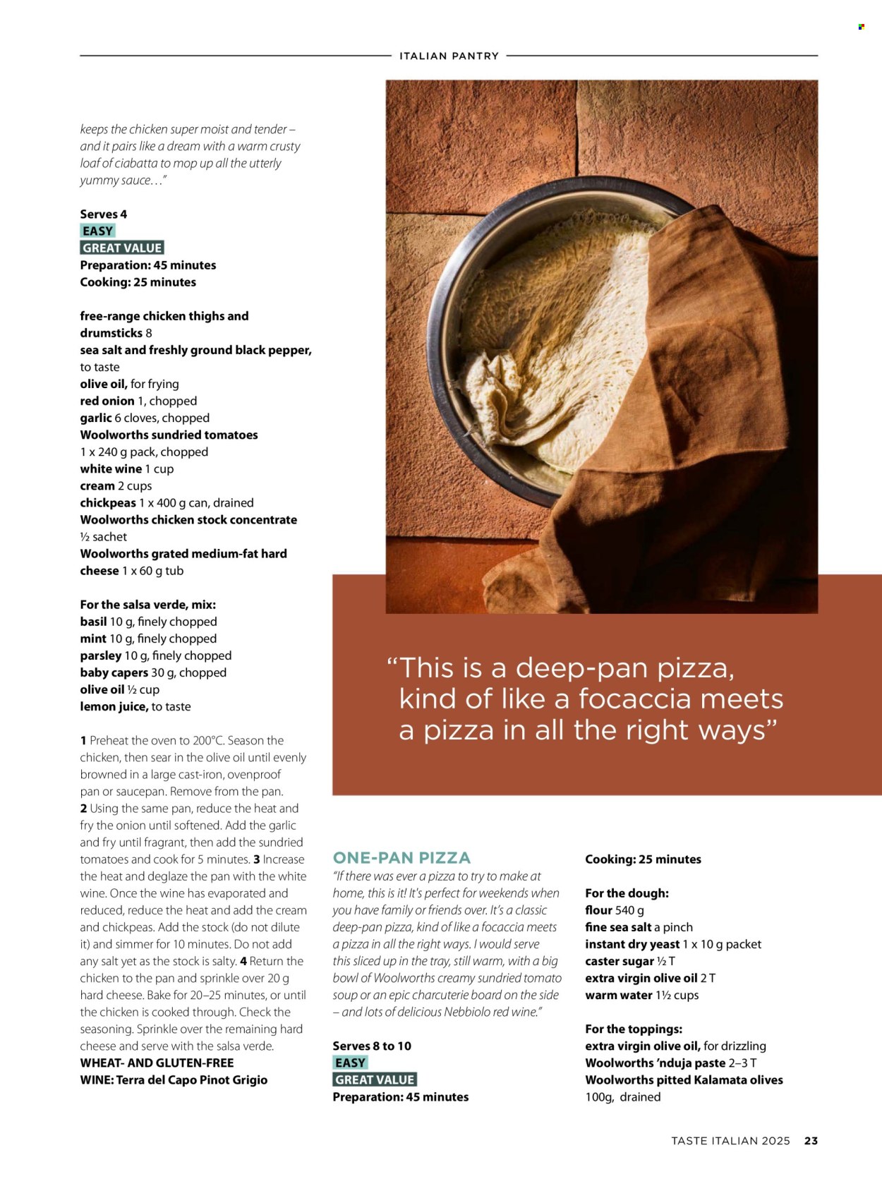 Woolworths specials. Page 25