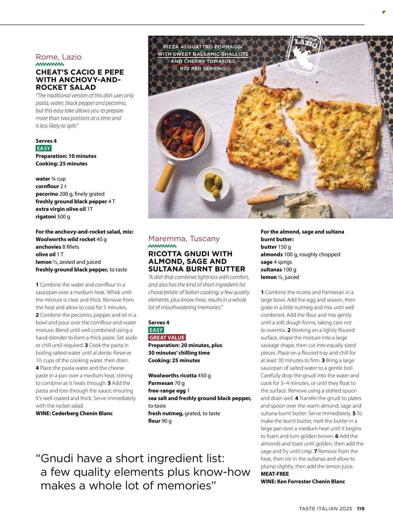 Woolworths specials. Page 121
