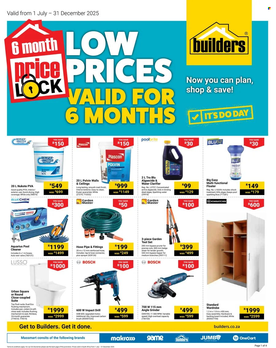 Builders specials - 07.01.2025 - 12.31.2025. Page 1