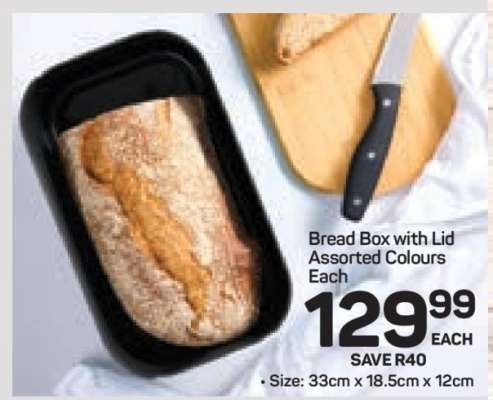 Bread Box with Lid