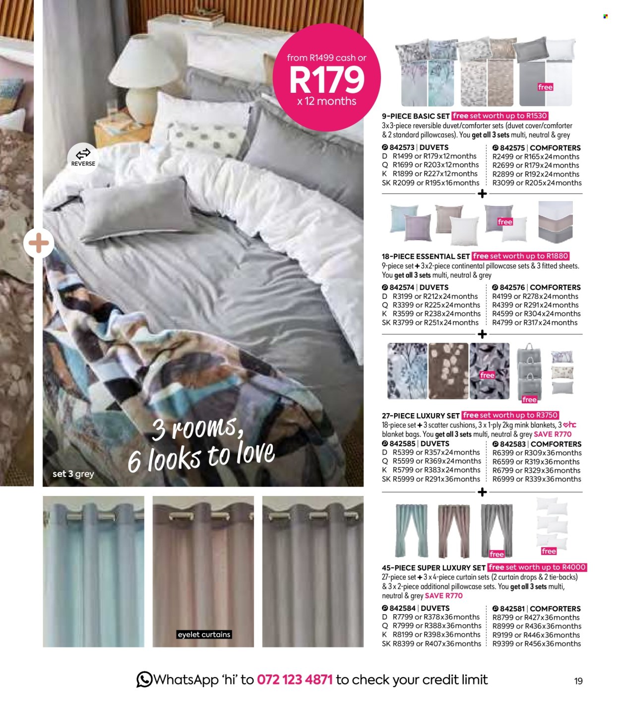 HomeChoice specials - 08.01.2025 - 09.30.2025. Page 19