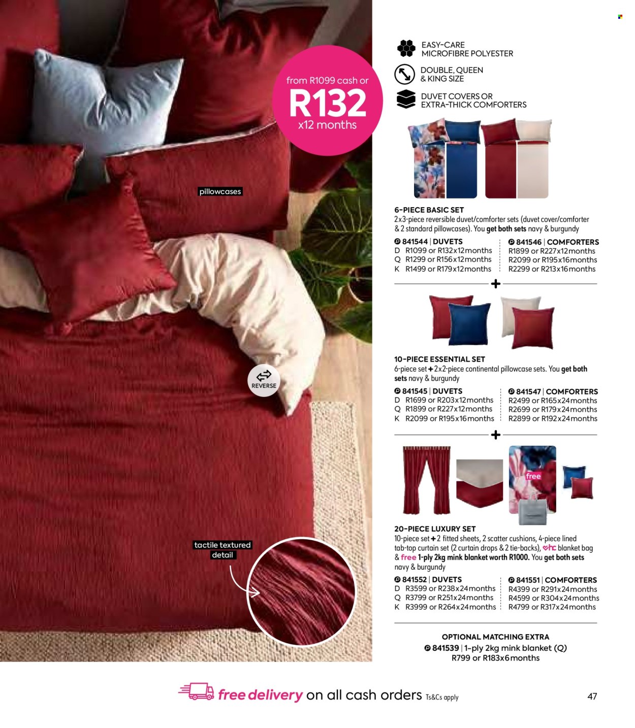 HomeChoice specials - 08.01.2025 - 09.30.2025. Page 47
