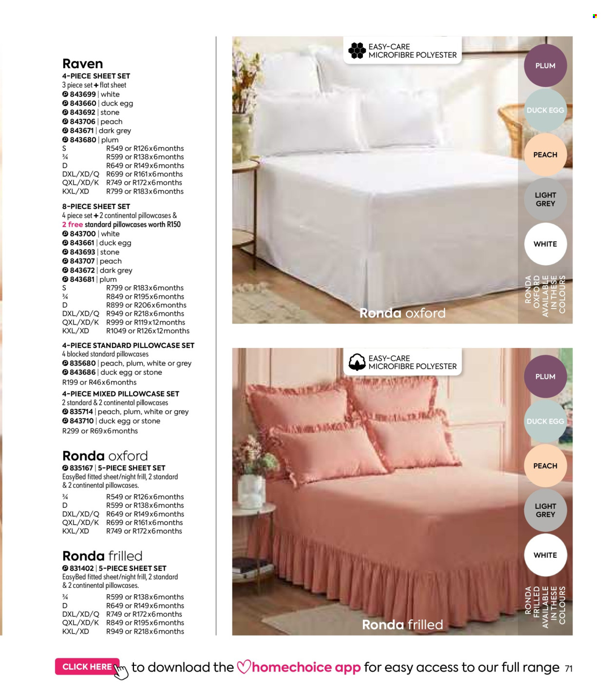 HomeChoice specials - 08.01.2025 - 09.30.2025. Page 71