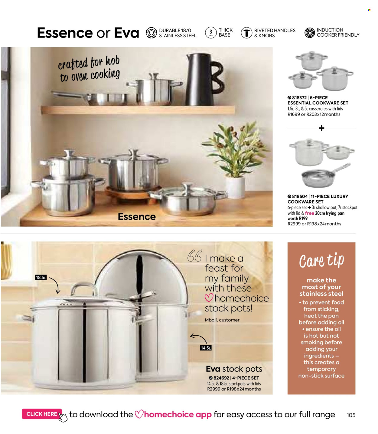 HomeChoice specials - 08.01.2025 - 09.30.2025. Page 105