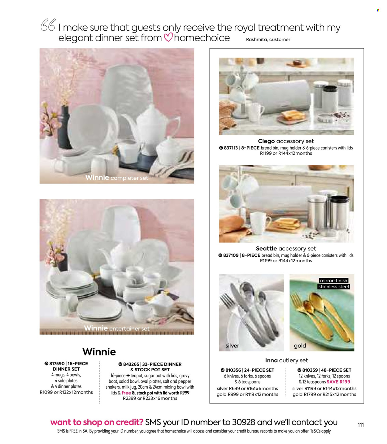 HomeChoice specials - 08.01.2025 - 09.30.2025. Page 111