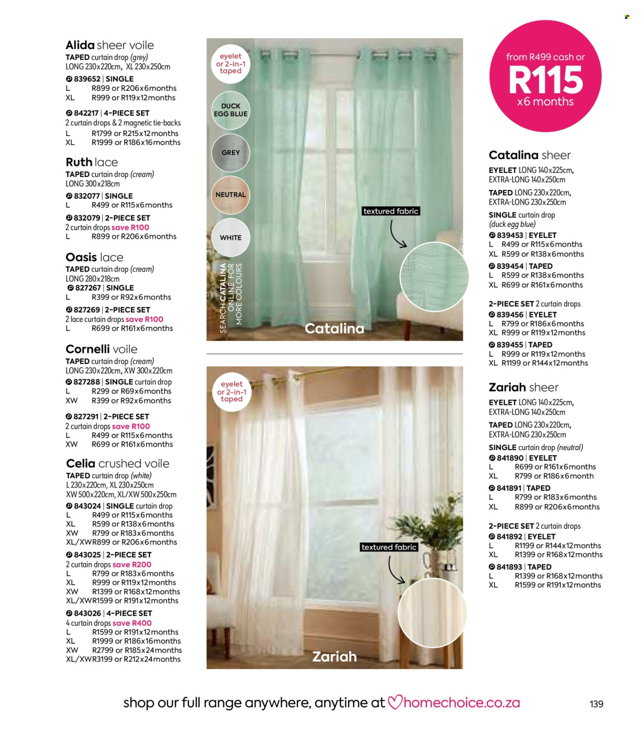 HomeChoice specials - 08.01.2025 - 09.30.2025. Page 139