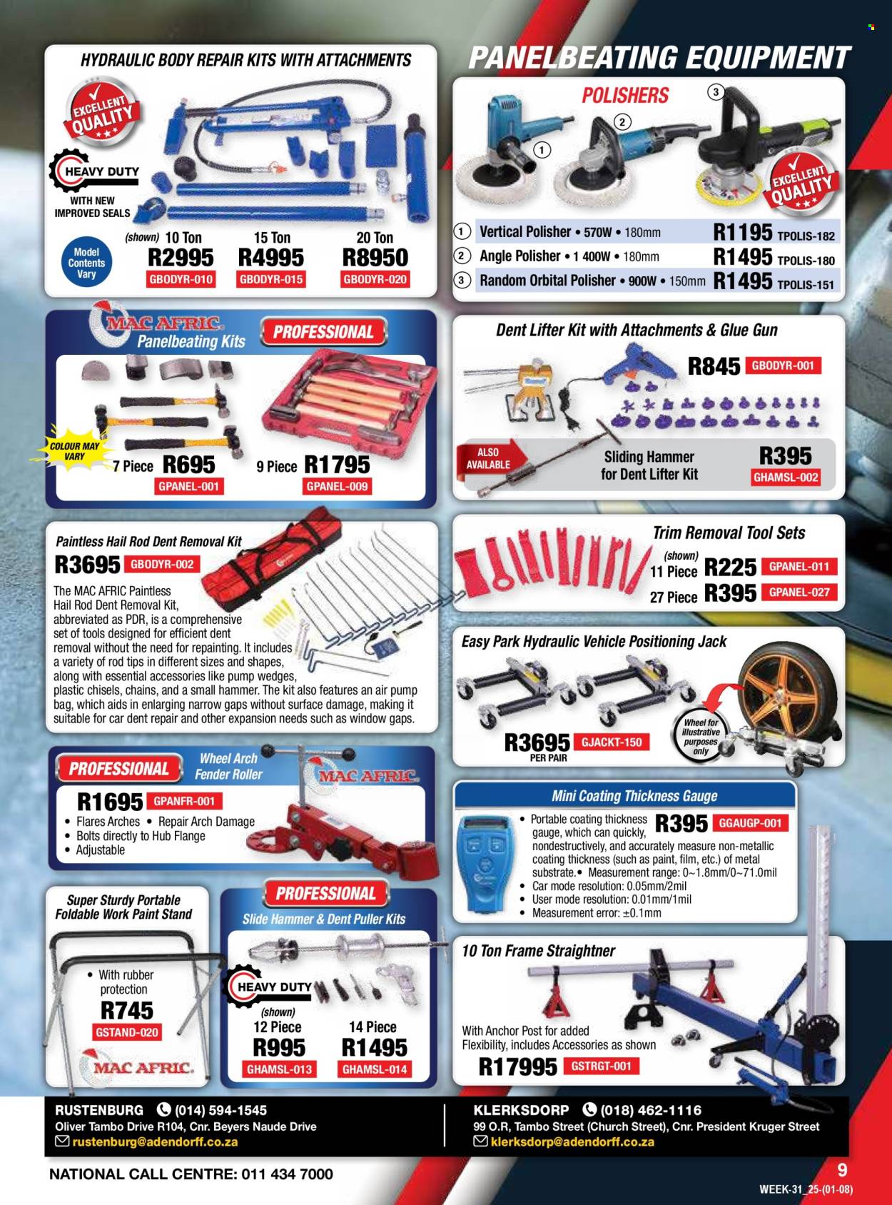 Adendorff Machinery Mart specials - 08.01.2025 - 08.31.2025. Page 11