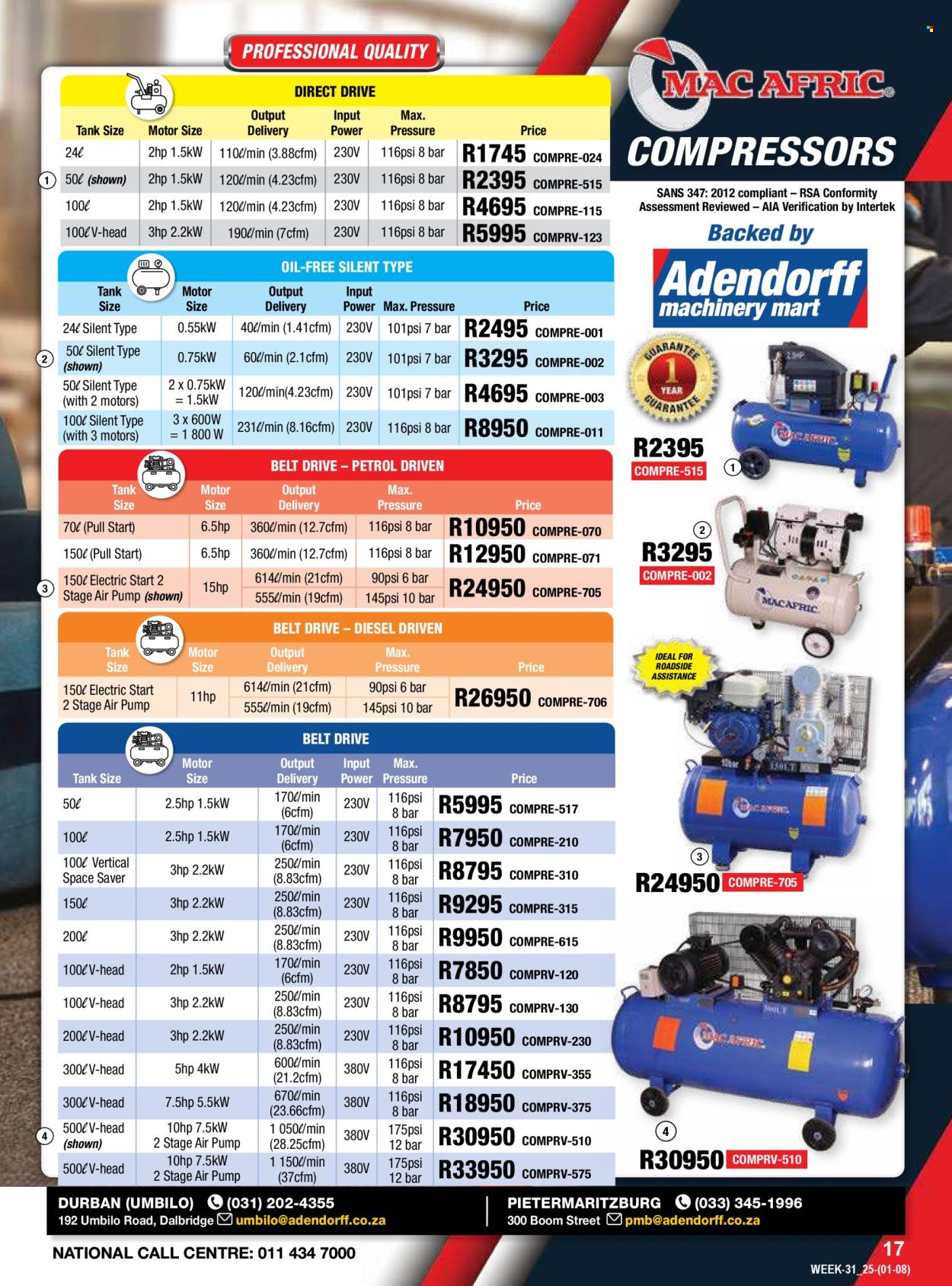 Adendorff Machinery Mart specials - 08.01.2025 - 08.31.2025. Page 19