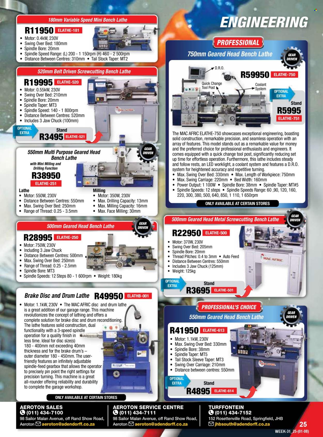 Adendorff Machinery Mart specials - 08.01.2025 - 08.31.2025. Page 27