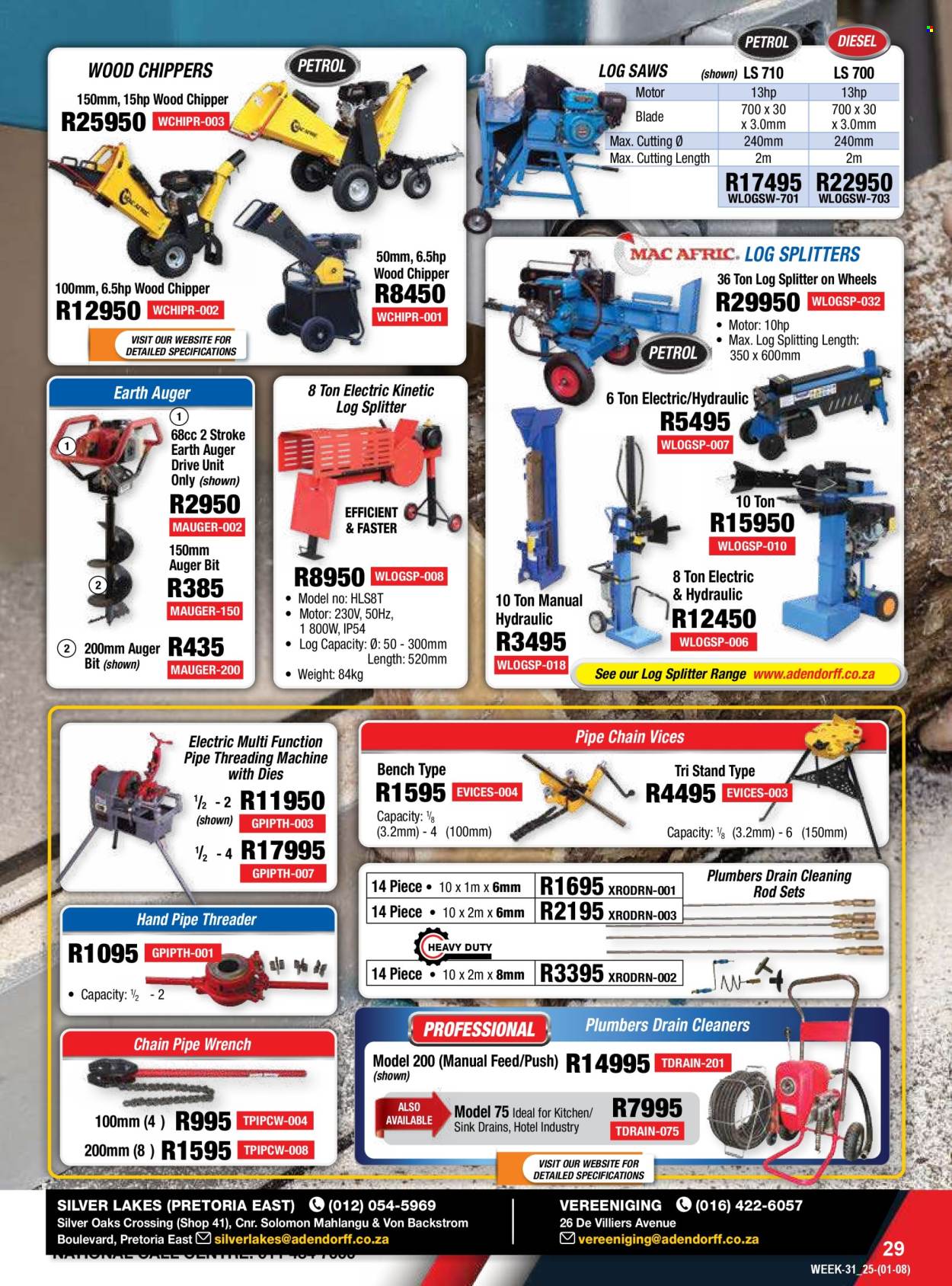 Adendorff Machinery Mart specials - 08.01.2025 - 08.31.2025. Page 31