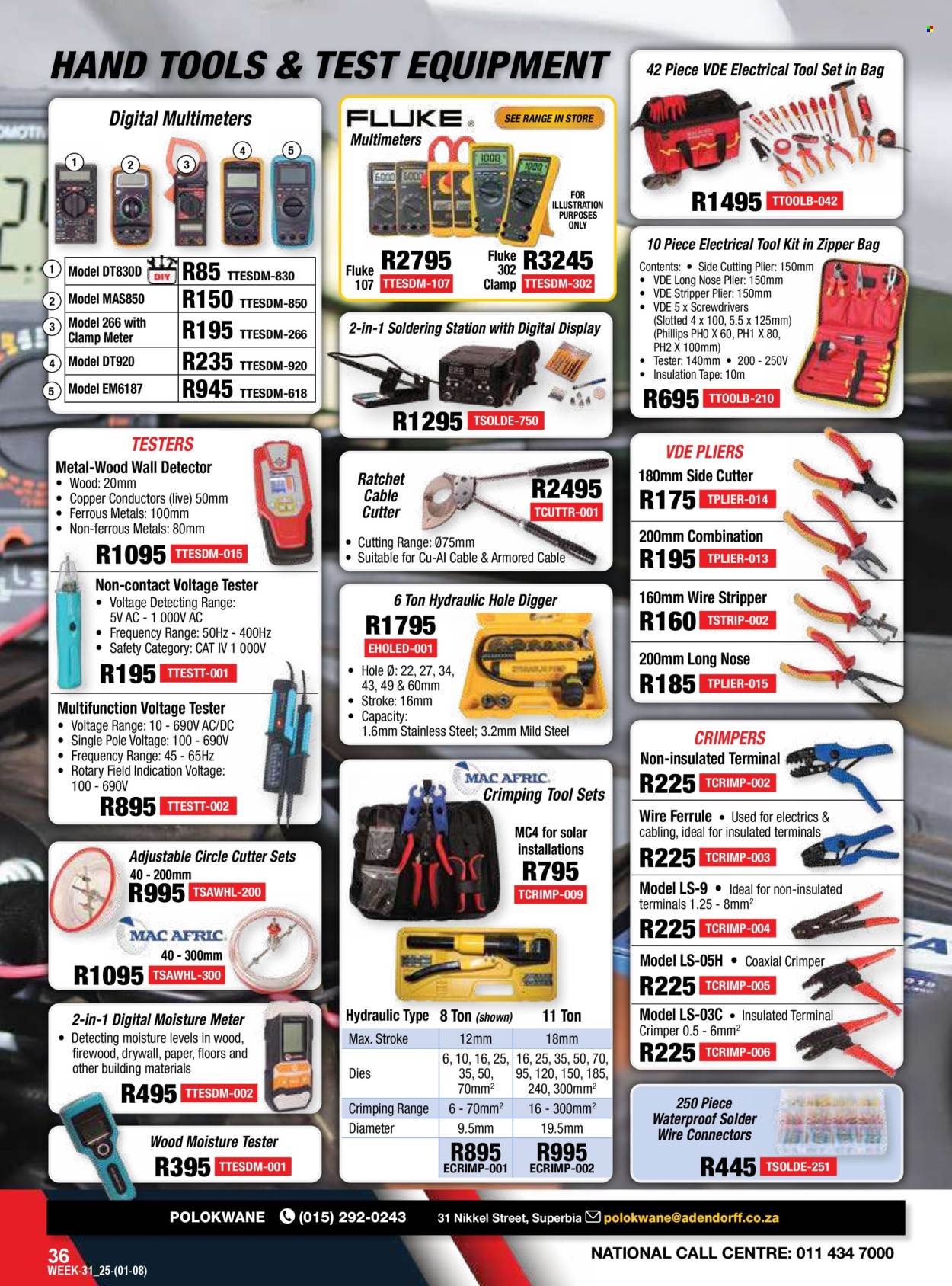 Adendorff Machinery Mart specials - 08.01.2025 - 08.31.2025. Page 38