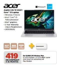 Acer Aspire Lite 14 Intel Core i3 Laptop