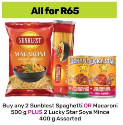 Sunblest & Lucky Star Combo