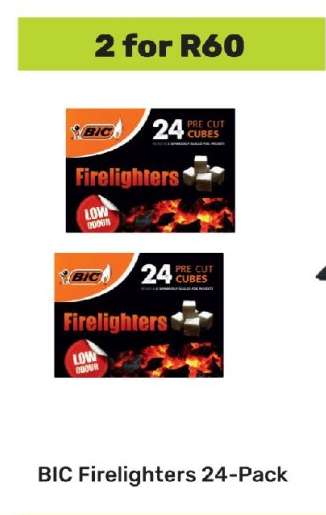 BIC Firelighters 24-Pack