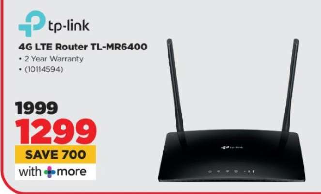 tp-link 4G LTE Router TL-MR6400