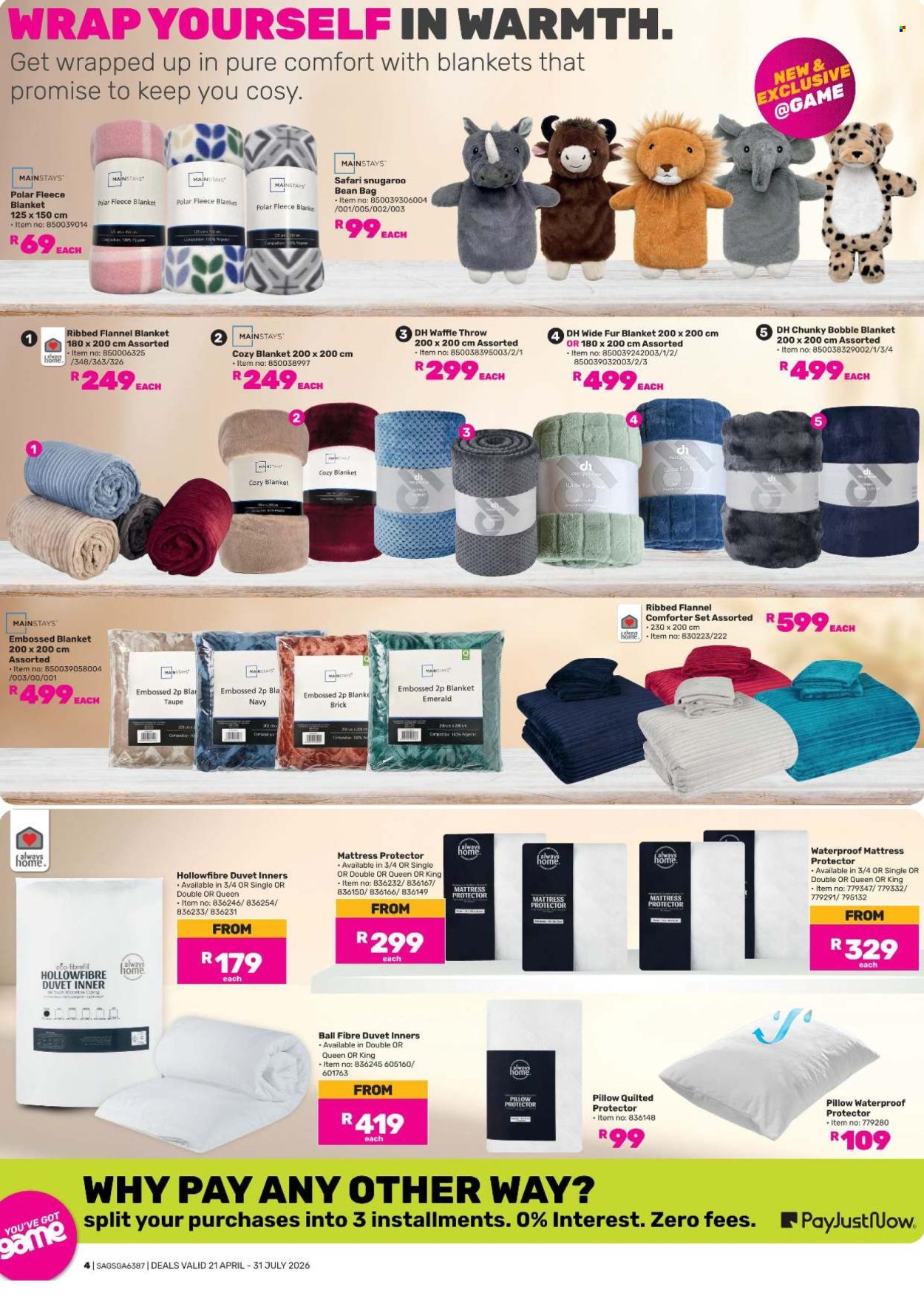 Game specials - 04.21.2026 - 07.31.2026. Page 4