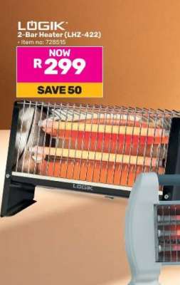 Logik 2-Bar Heater LHZ-422
