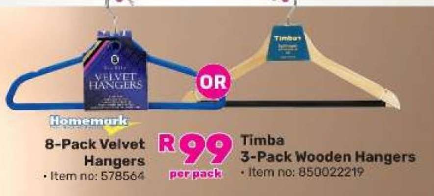 8-Pack Velvet Hangers