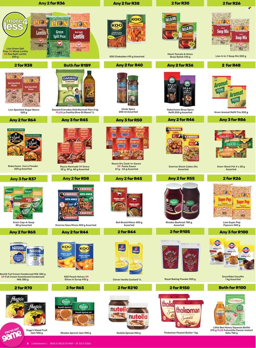 Game specials - 05.01.2026 - 07.31.2026. Page 2