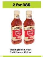 Wellington's Sweet Chilli Sauce