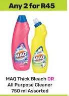 MAQ Thick Bleach OR All Purpose Cleaner