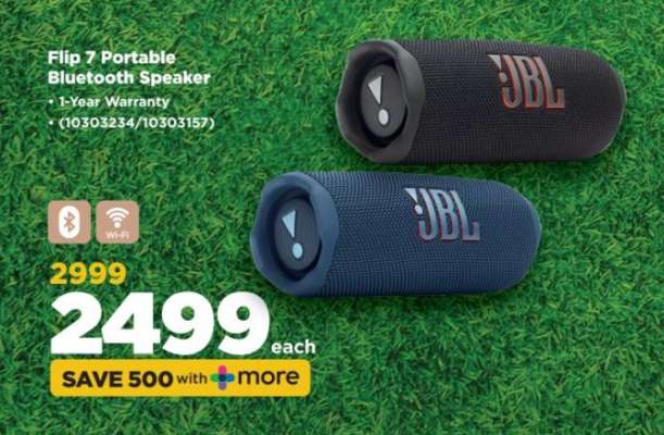 Flip 7 Portable Bluetooth Speaker