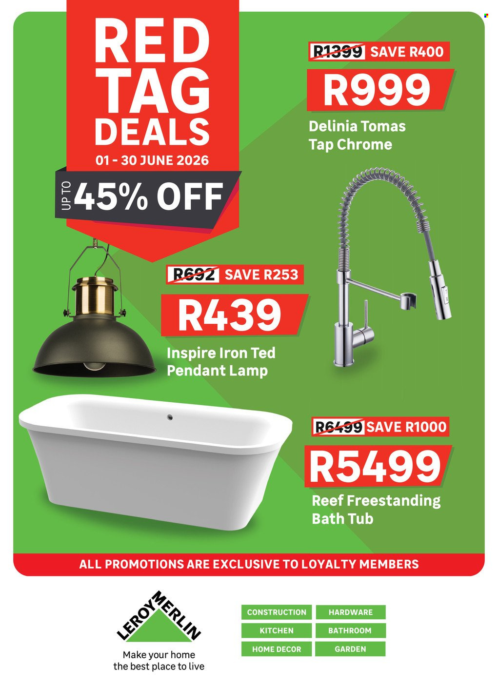 Leroy Merlin specials - 06.01.2026 - 06.30.2026. Page 1