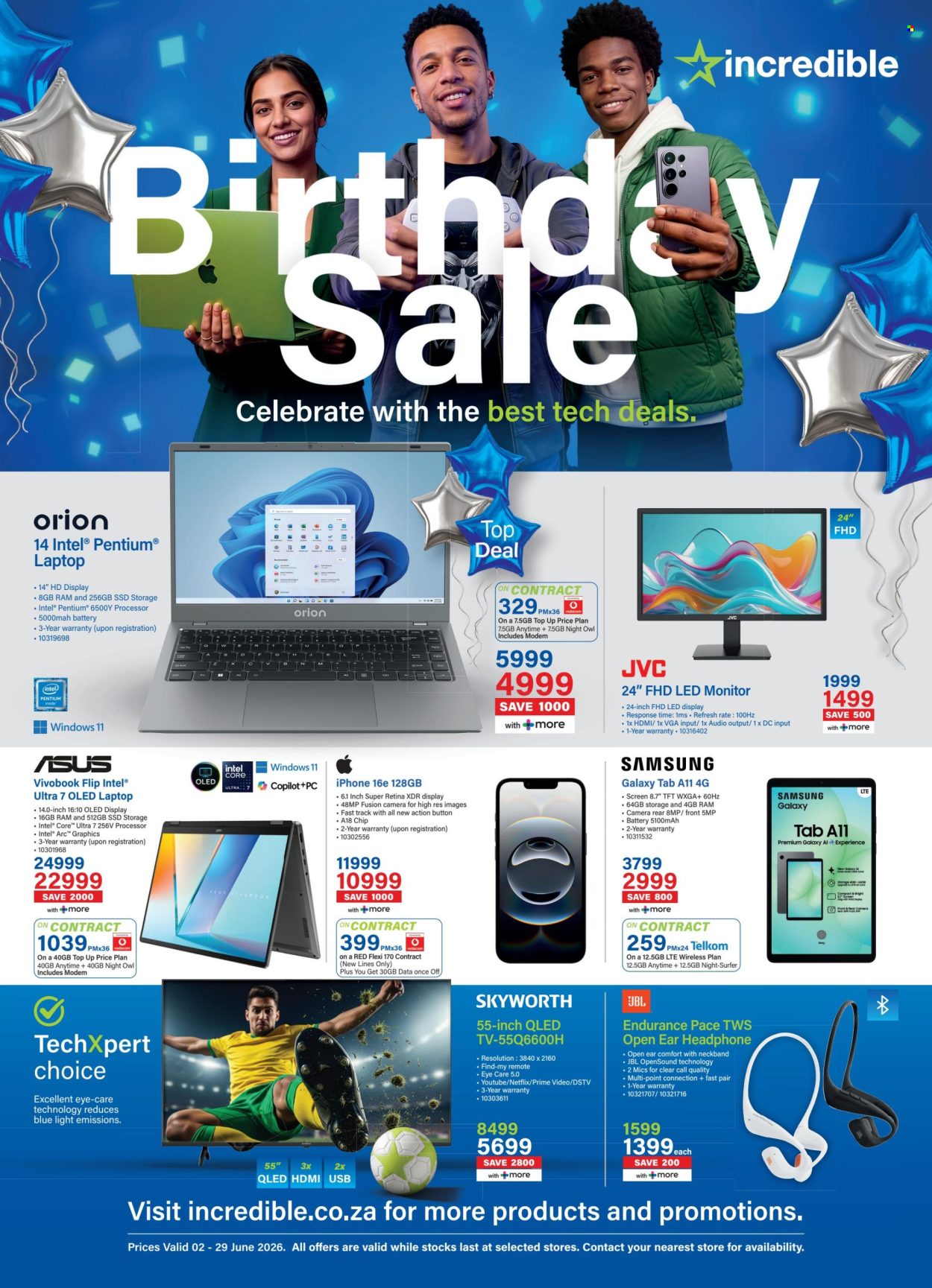 Incredible Connection specials - 06.02.2026 - 06.29.2026. Page 1