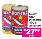 Lucky Star Pilchards 400 g Assorted