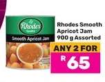Rhodes Smooth Apricot Jam