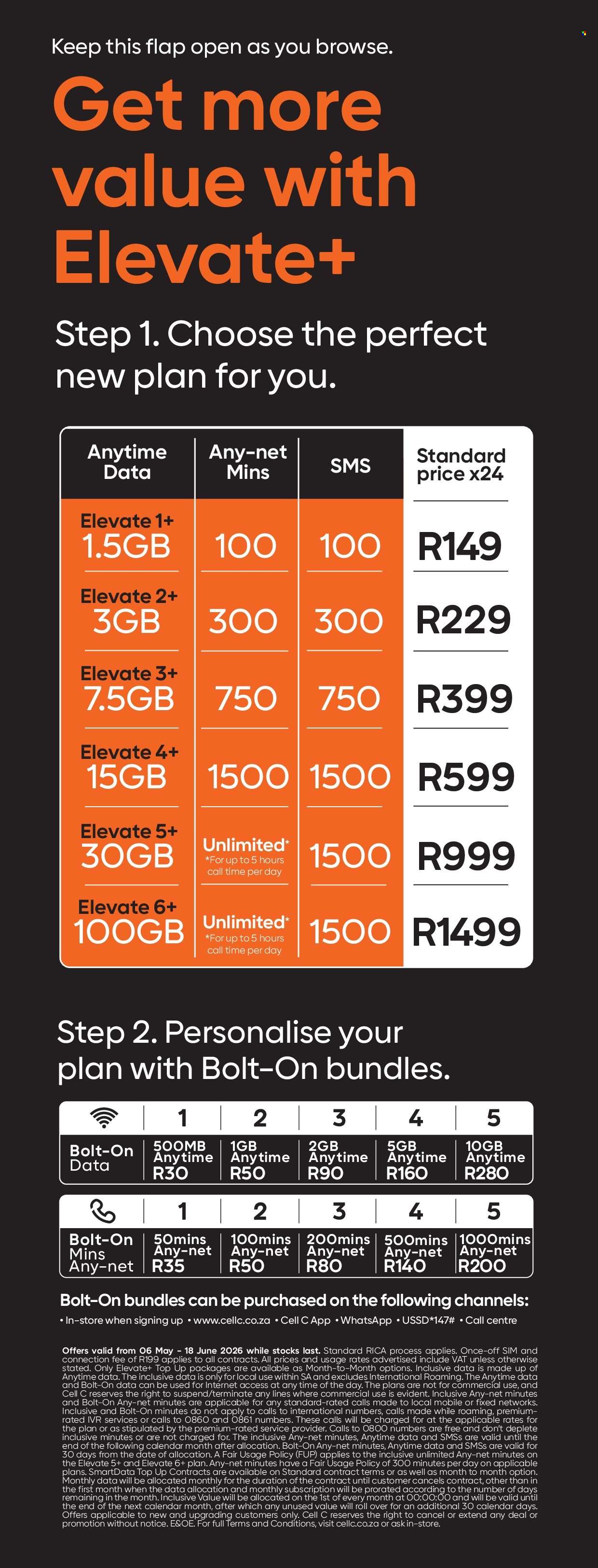 Cell C specials - 05.06.2026 - 06.18.2026. Page 3