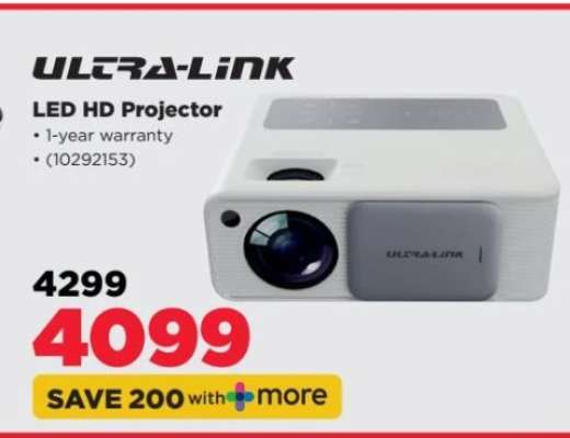 ULTRA-LINK LED HD Projector