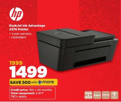 HP DeskJet Ink Advantage 4376 Printer