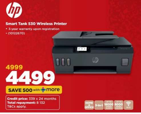 HP Smart Tank 530 Wireless Printer