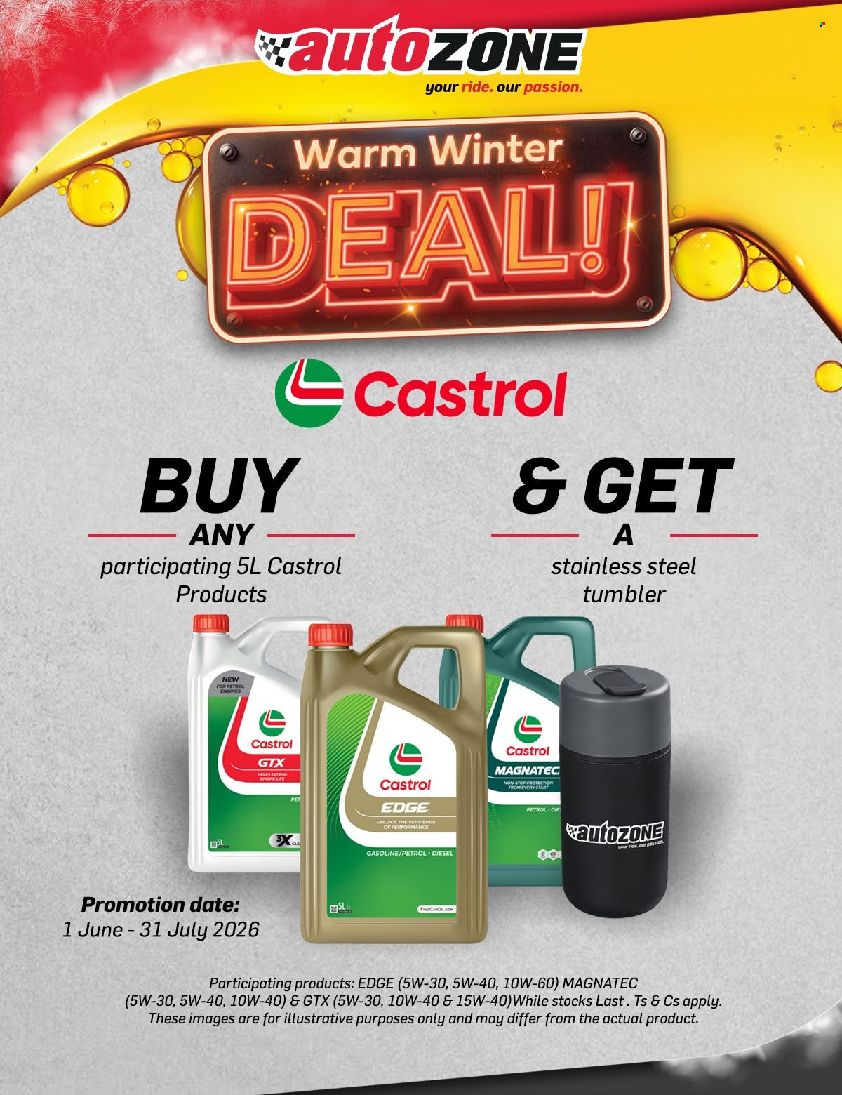 AutoZone specials - 06.01.2026 - 07.31.2026. Page 1