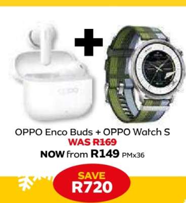 OPPO Enco Buds + OPPO Watch S