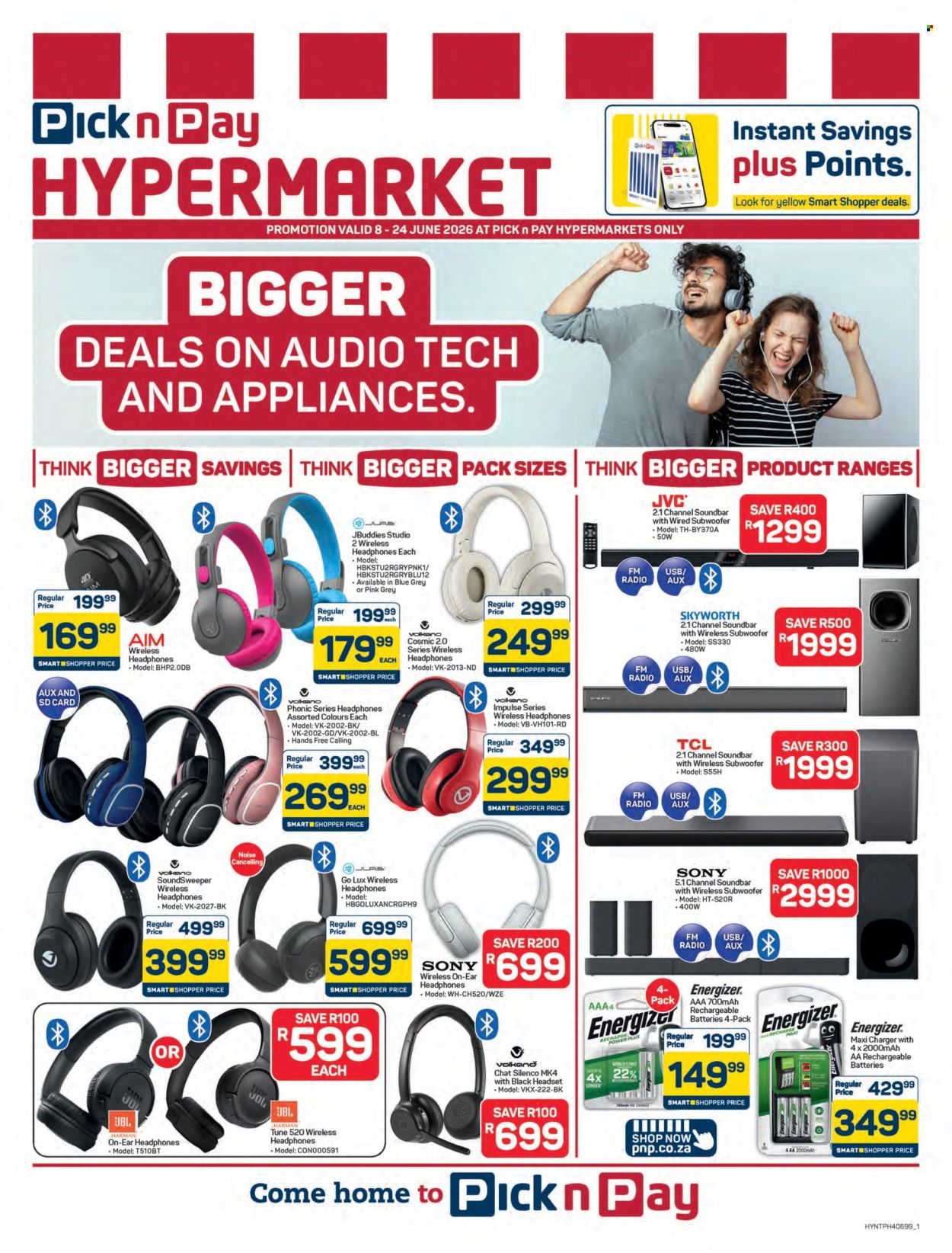 Pick n Pay Hypermarket specials - 06.08.2026 - 06.24.2026. Page 1