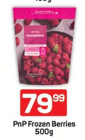 PnP Frozen Berries 500g