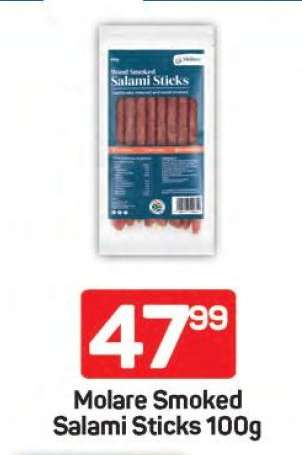 Molare Smoked Salami Sticks 100g