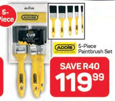 ADDIS 5-Piece Paintbrush Set