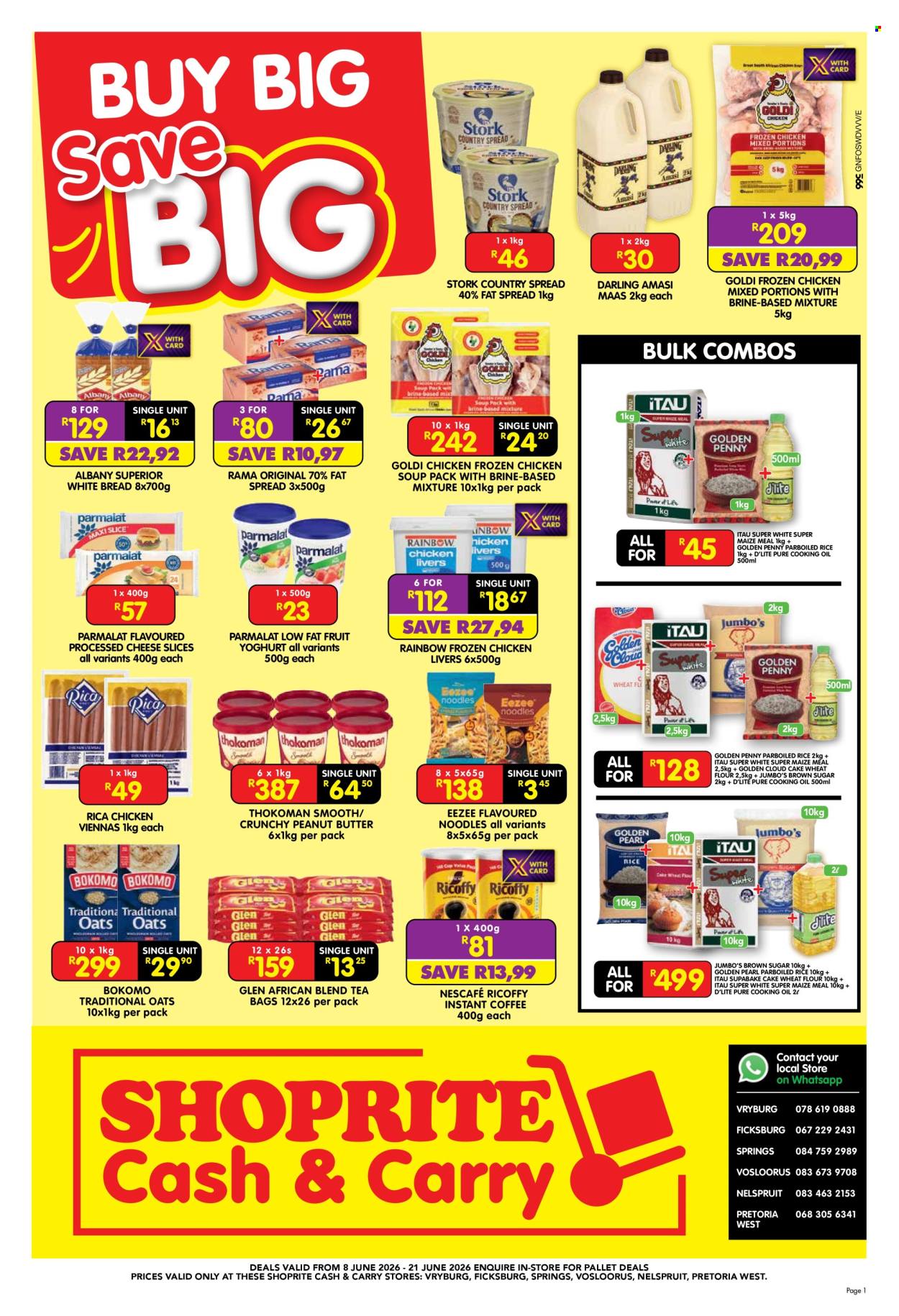 Shoprite specials - 06.08.2026 - 06.21.2026. Page 1