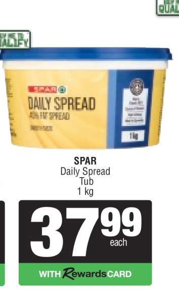 SPAR Daily Spread
