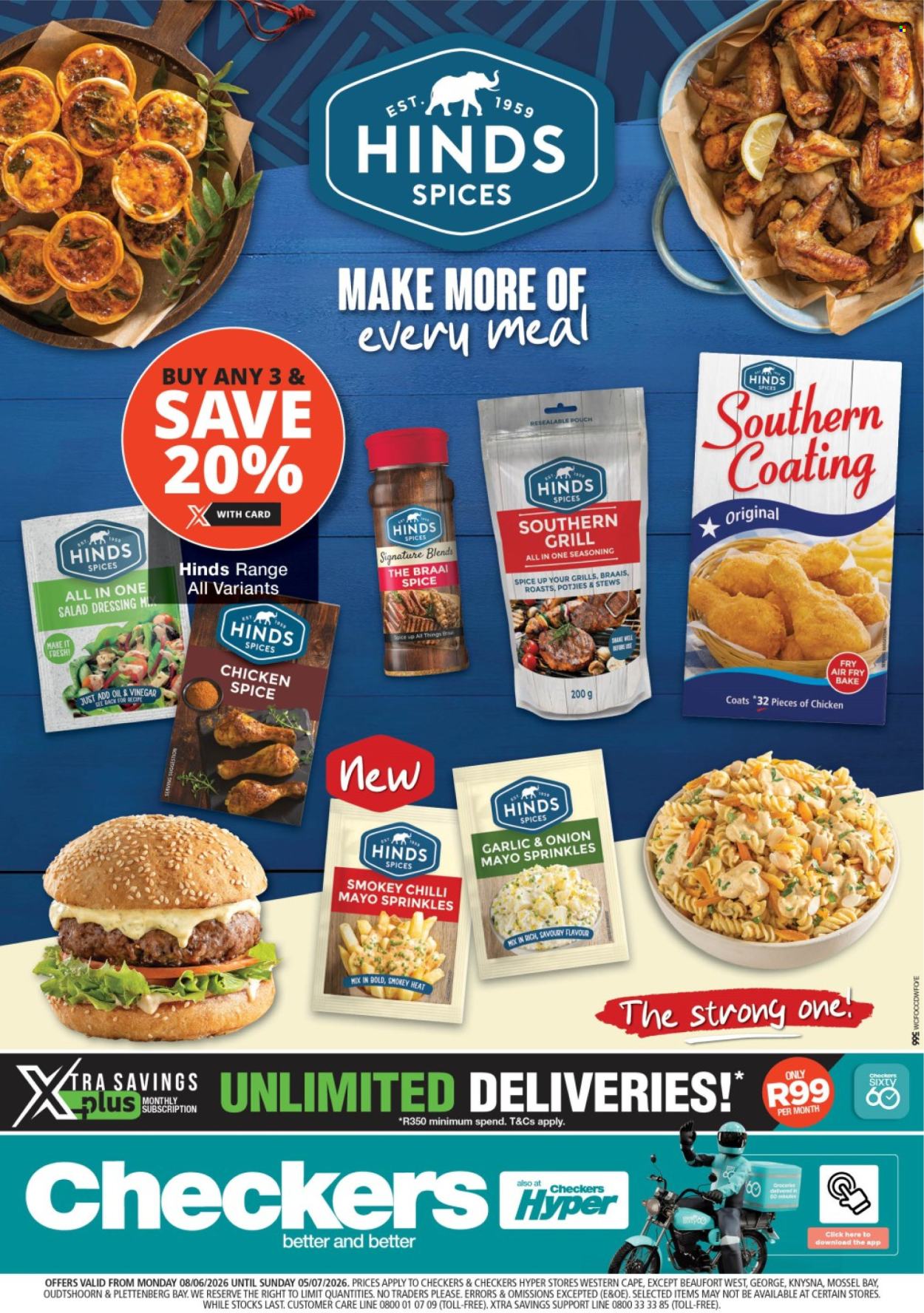 Checkers specials - 06.08.2026 - 07.05.2026. Page 1