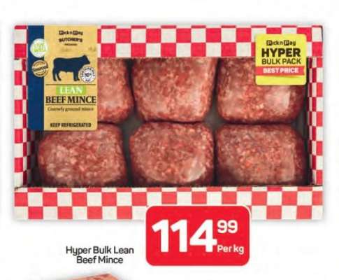 Hyper Bulk Lean Beef Mince