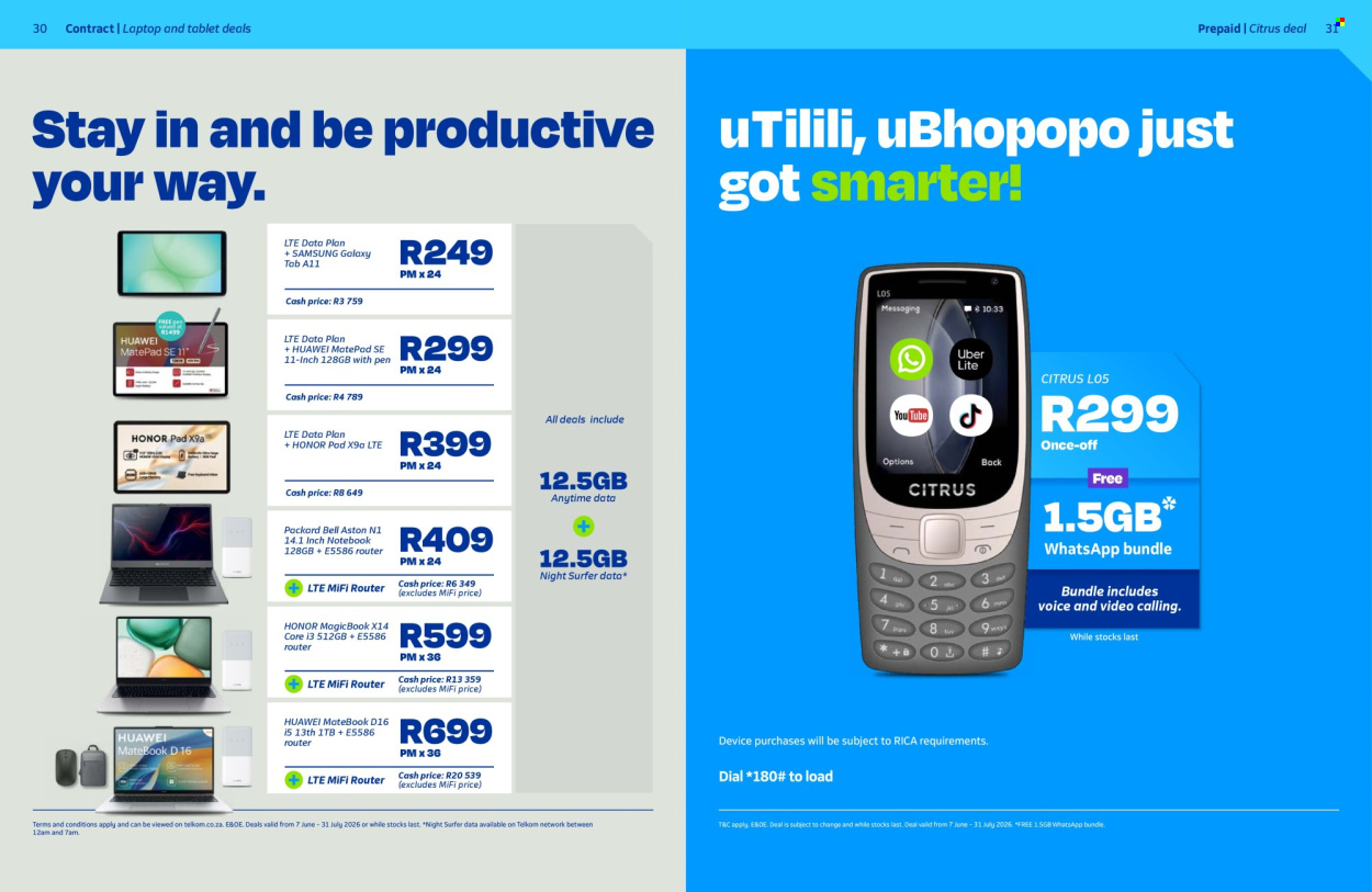 Telkom specials - 06.07.2026 - 07.31.2026. Page 16