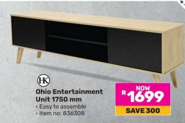 Ohio Entertainment Unit 1750 mm