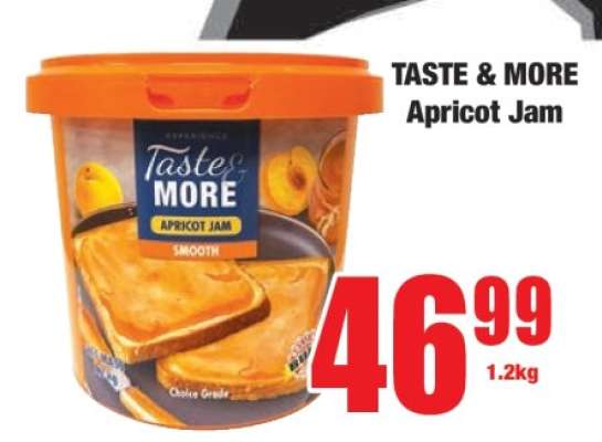 TASTE & MORE Apricot Jam