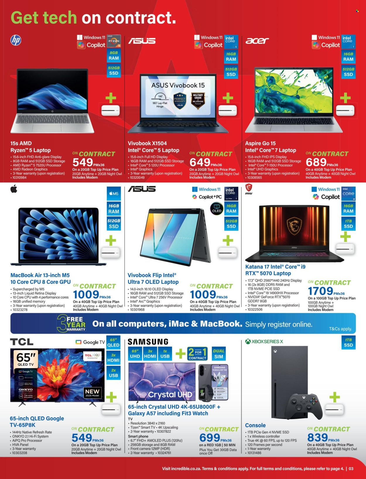 Incredible Connection specials - 06.09.2026 - 07.06.2026. Page 3